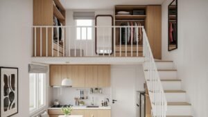 Rumah dengan Mezzanine: 